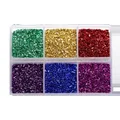 Boîte 30 g pierres verre concassé pour remplissage résine – Couleur Style 15