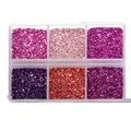 Boîte 30 g pierres verre concassé pour remplissage résine – Couleur Style 16