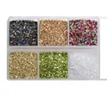 Boîte 30 g pierres verre concassé pour remplissage résine – Couleur Style 18