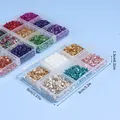 Boîte 6 couleurs charbon verre concassé pour remplissage résine – 2