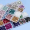 Boîte 6 couleurs charbon verre concassé pour remplissage résine – 6