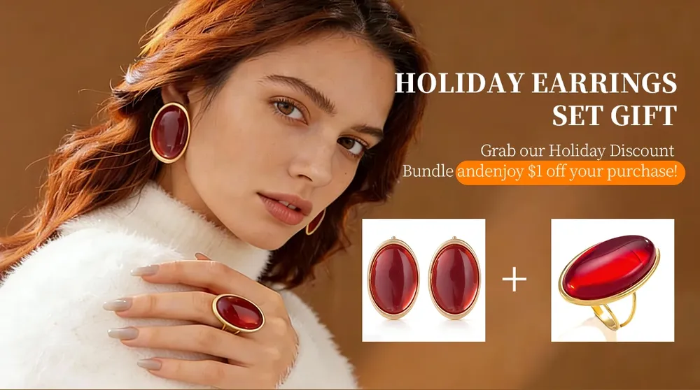 Boucles d'oreilles clous résine géométriques luxe pour femmes