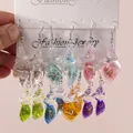 Boucles d'oreilles résine coquillage style plage été – 1