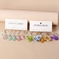 Boucles d'oreilles résine coquillage style plage été – 4