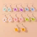 Boucles d'oreilles résine coquillage style plage été – 6