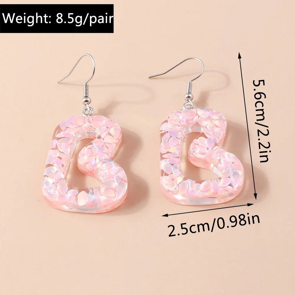 Boucles d'oreilles résine lettres florales 26 initiales