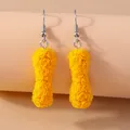 Boucles d'oreilles résine lettres florales 26 initiales – Couleur du métal Style I