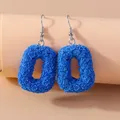 Boucles d'oreilles résine lettres florales 26 initiales – Couleur du métal Style O