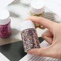 Bouteille 30 g pierres verre concassé pour remplissage résine – 3