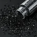 Bouteille 30 g pierres verre concassé pour remplissage résine – Couleur Black