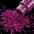 Bouteille 30 g pierres verre concassé pour remplissage résine – Couleur Dark purple