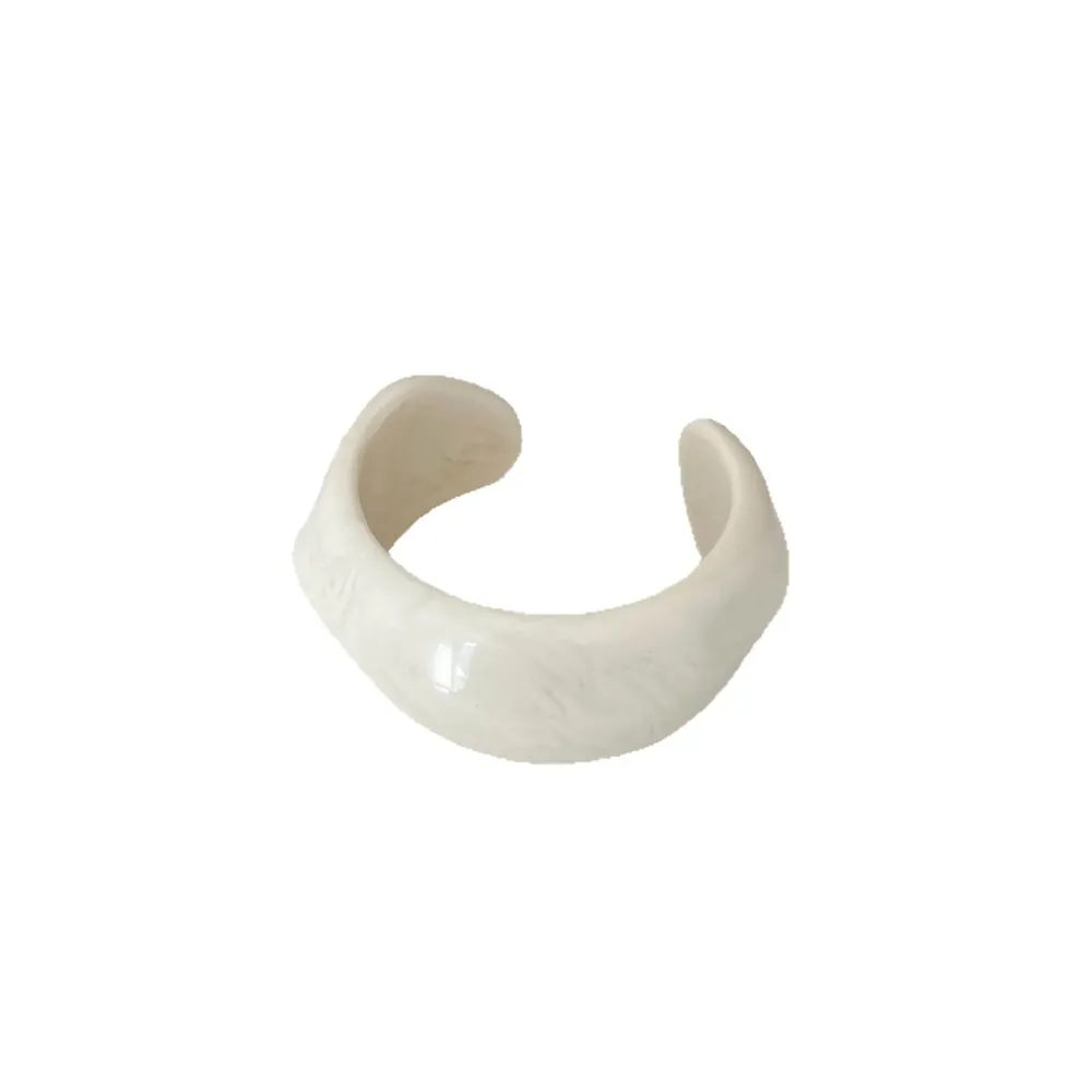 Bracelet large en résine acrylique bohème 5 styles
