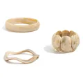 Bracelet large résine acrylique géométrique 3 styles – 5