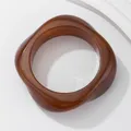 Bracelet résine acrylique punk géométrique pour hommes et femmes – 6