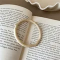 Bracelet résine écaille de tortue blanc vintage Y2k – Metal Color mibairan