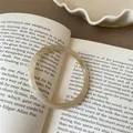 Bracelet résine écaille de tortue blanc vintage Y2k – Metal Color mibaitou