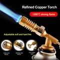 Brûleur à gaz portable en cuivre et laiton – 2