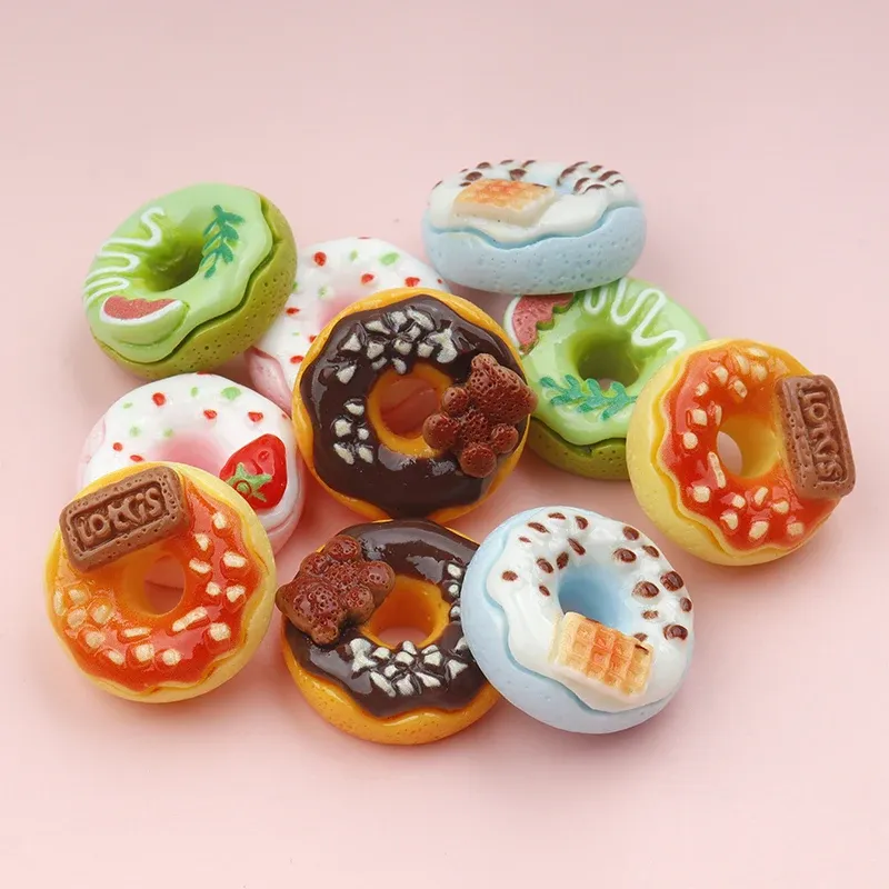 Cabochons résine fruits lot de 10 à 100