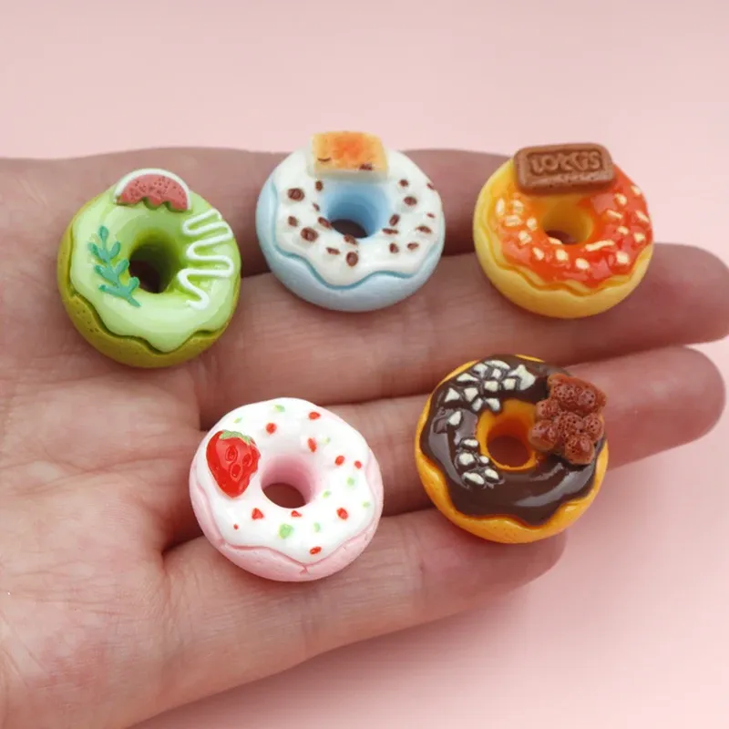 Cabochons résine fruits lot de 10 à 100