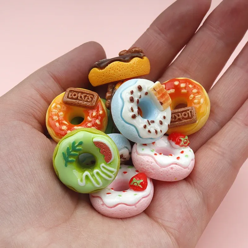 Cabochons résine fruits lot de 10 à 100