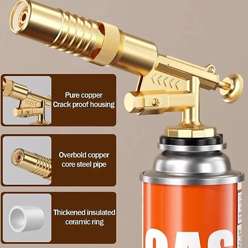 Chalumeau à propane tout bronze pour plomberie