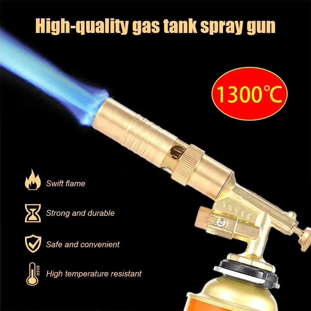 Chalumeau gaz cuivre avec allumage auto pour cuisine