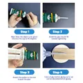 Colle époxy AB 1 à 5 pièces super forte et étanche pour bois et métal – 5