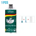 Colle époxy AB 1 à 5 pièces super forte et étanche pour bois et métal – Couleur 1PC