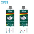 Colle époxy AB 1 à 5 pièces super forte et étanche pour bois et métal – Couleur 2PC
