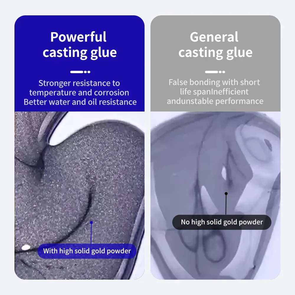 Colle époxy AB 20 à 100 g pour métal plastique bois