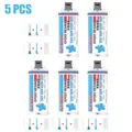 Colle époxy AB 50 ml x1 à x5 réparation rapide pour bois et métal – Couleur 5 PCS