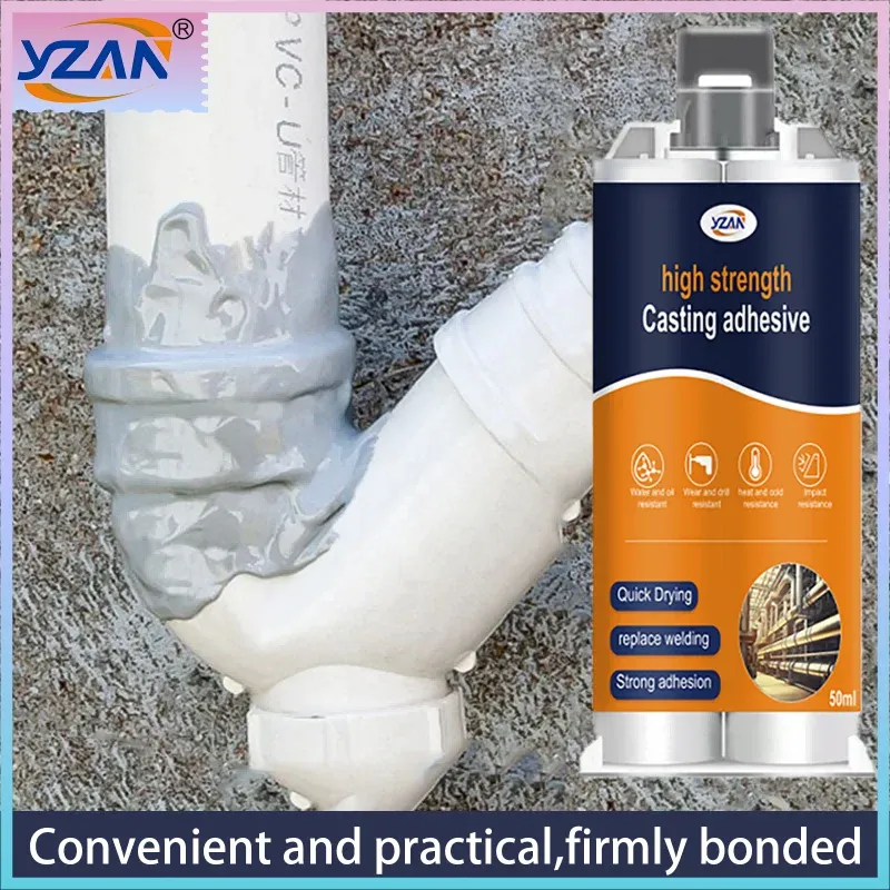 Colle époxy AB 50 ml x2 ou x3 résistante et étanche pour tous supports