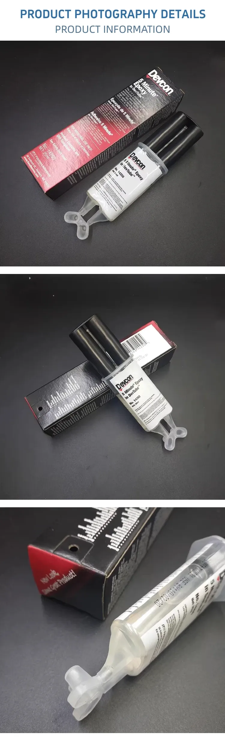 Colle époxy AB Devcon 25 ml à durcissement rapide pour métal et bois