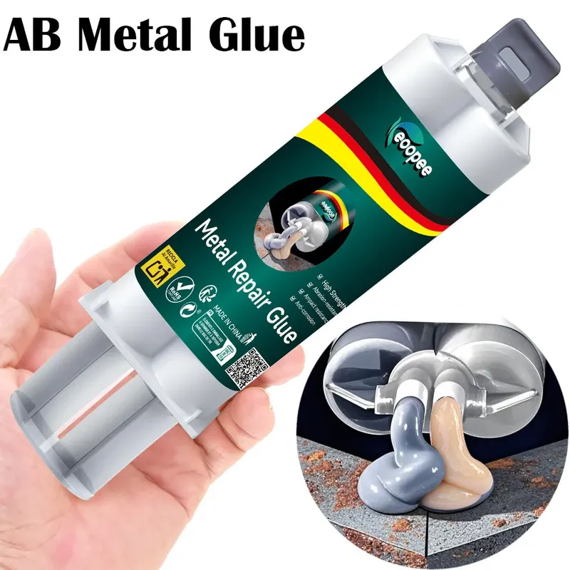 Colle époxy AB haute résistance 20 à 300 g métal plastique