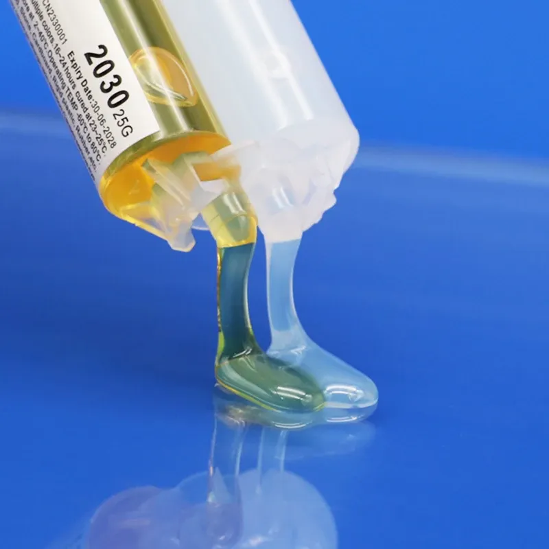 Colle époxy AB jaune 25 g durcissement lent 100 minutes