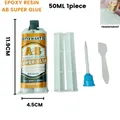 Colle époxy AB transparente 50 ml durcissement rapide – Couleur 50ML 1 PIÈCE