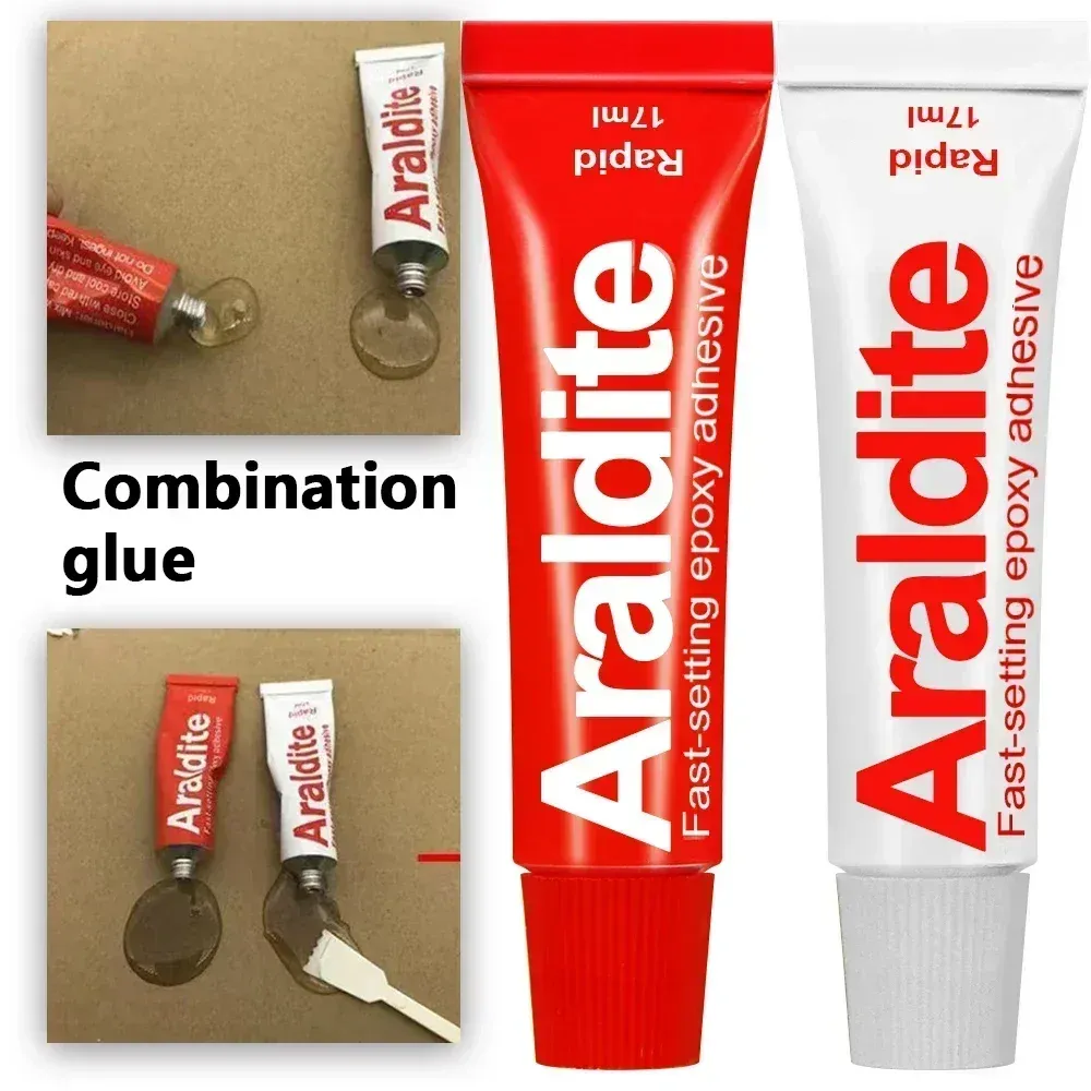 Colle époxy universelle AB pour métal, plastique, bois et bijoux