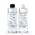 Colle résine époxy 50 g à 500 g cristal – Couleur 02-A250g-B250g