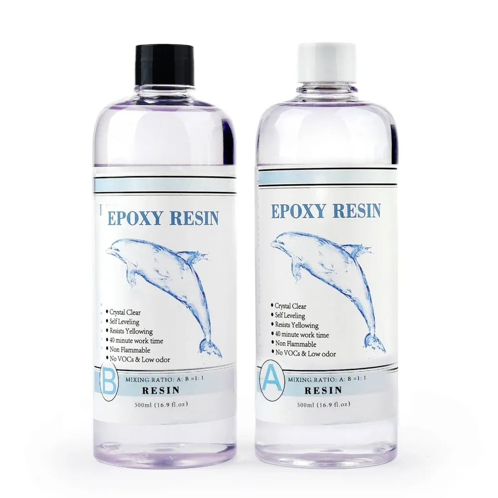 Colle résine époxy 50 g à 500 g cristal