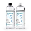 Colle résine époxy transparente 1:1 50 à 250 ml pour bijoux – Color B05-A500ml B500ml