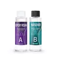 Colle résine époxy transparente 1:1 50 à 250 ml pour bijoux – Color C02-A100ml B100ml