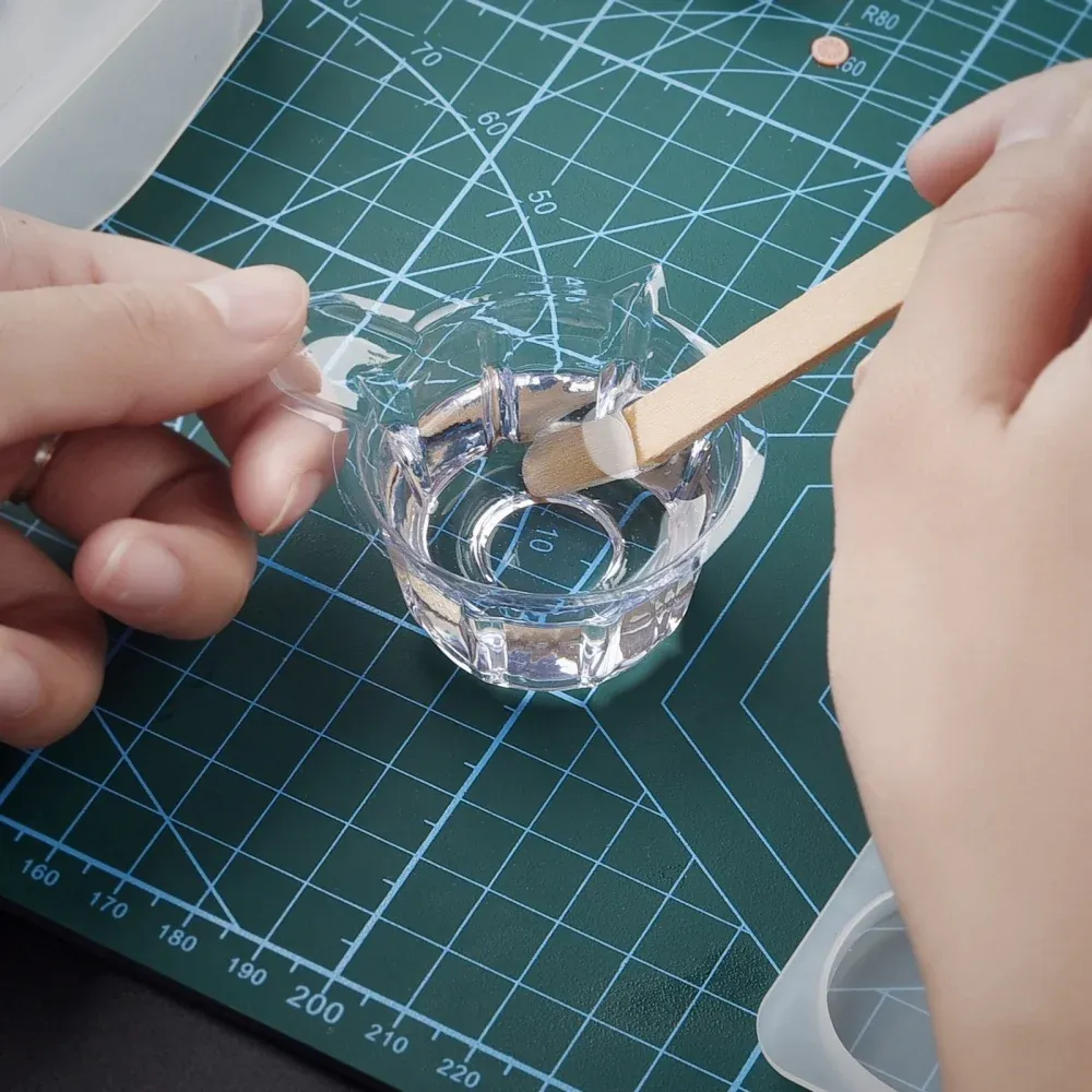 Colle résine époxy transparente 1:1 50 à 250 ml pour bijoux