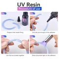Colle résine époxy UV 20g à 50g séchage rapide dureté – 3