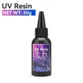 Colle résine époxy UV 20g à 50g séchage rapide dureté – Couleur only 50g glue