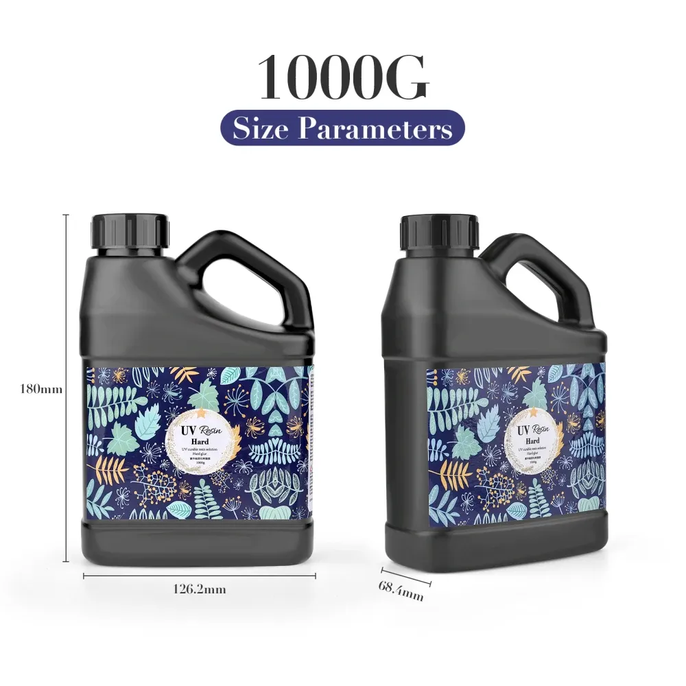 Colle résine époxy UV transparente 250 à 1000 g séchage rapide