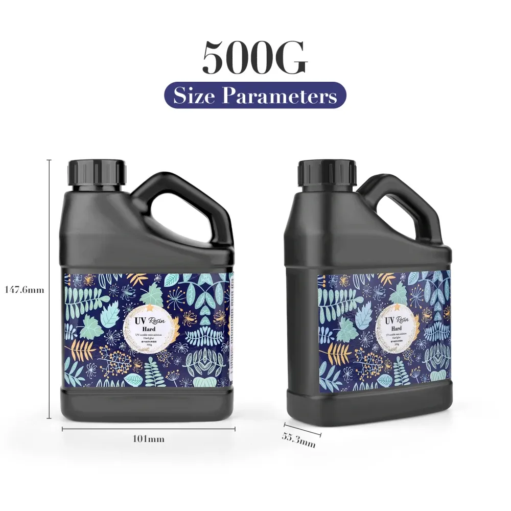 Colle résine époxy UV transparente 250 à 1000 g séchage rapide