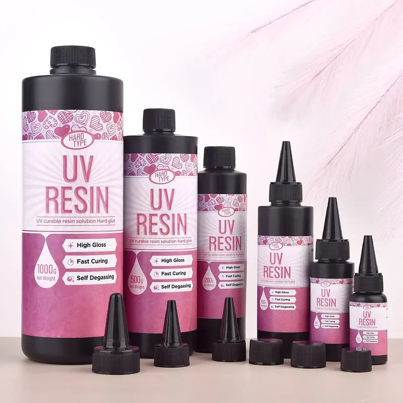 Colle résine époxy UV transparente séchage rapide 20 à 1000 g