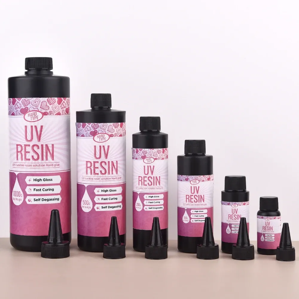 Colle résine époxy UV transparente séchage rapide 20 à 1000 g