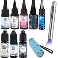 Colle résine UV 10 à 60 g transparente résistante UV bijoux – 1