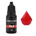 Colle résine UV 10 g durcissement rapide 17 couleurs pour bijoux – Couleur BLANC (01)